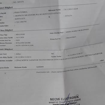 Philips Kahve Makinesi Hayal Kırıklığı Ve İade Sorunu