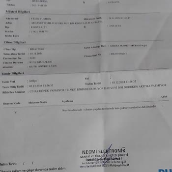 Philips Kahve Makinesi Hayal Kırıklığı Ve İade Sorunu