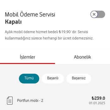 Mobil Ödeme Kabusu: Onayım Olmadan Yükselen Fatura