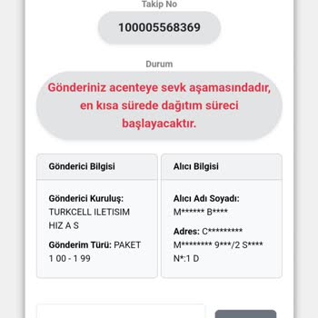 Turkcell Pasaj'dan Aldığım Ürünlerin Teslimat Sorunu