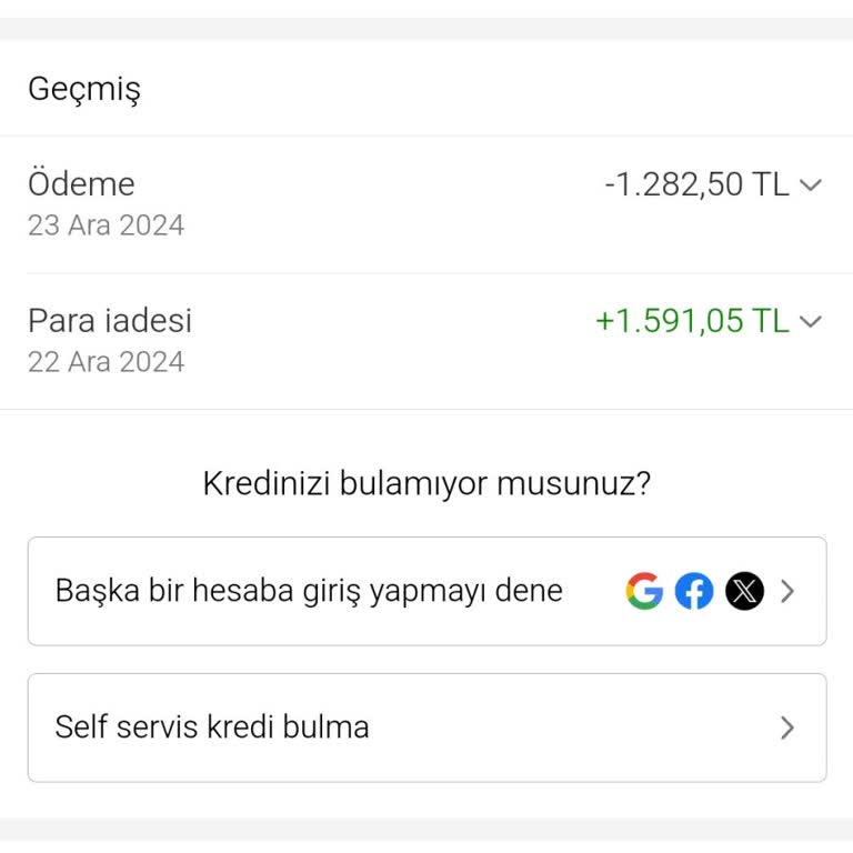 Sipariş İptali Sonrası Para İadesi Sorunu