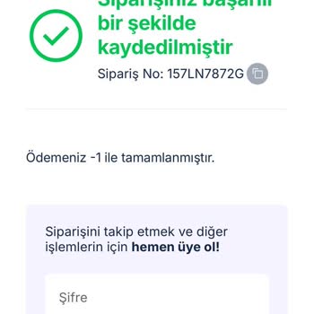 Siparişin Kaybolduğu Ve İletişimsizlik Sorunu