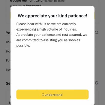 Binance Hesabına Erişim Sorunu Ve Olası Güvenlik Endişeleri