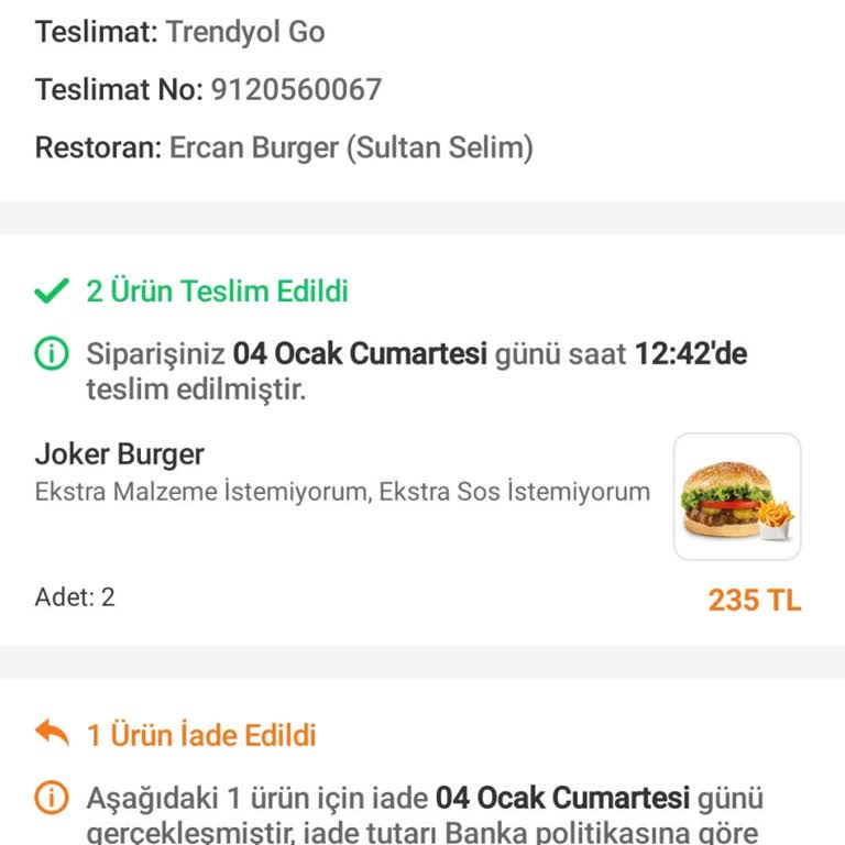 Trendyol GO: Müşteri Mağduriyeti Ve İptal Sorunu