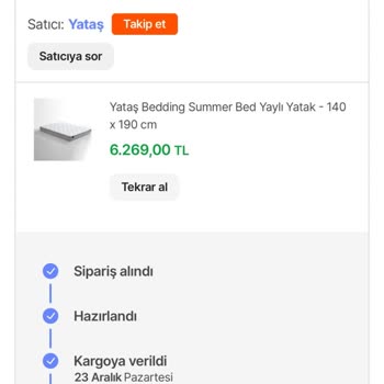 Yataş Yatak Teslimatında Horoz Lojistik Sorunu