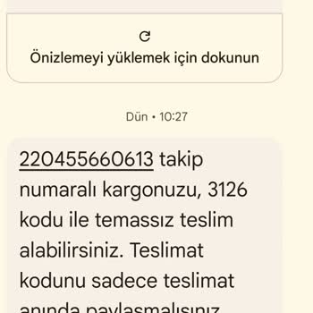 Tarsus Teslimat Süreciyle İlgili Sorunlar
