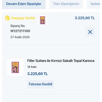 Adres Hatası Yüzünden Teslim Edilemeyen Kitap Siparişim