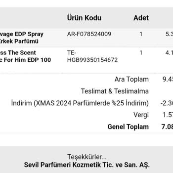 Sevil Parfümeri'den Aldığım Parfümler Orijinal Mi?