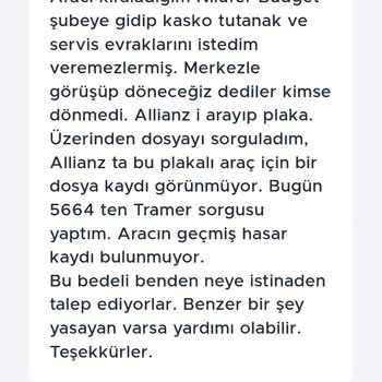 Sigorta Hasar Kayıtları Ve Faturalandırma Sorunu