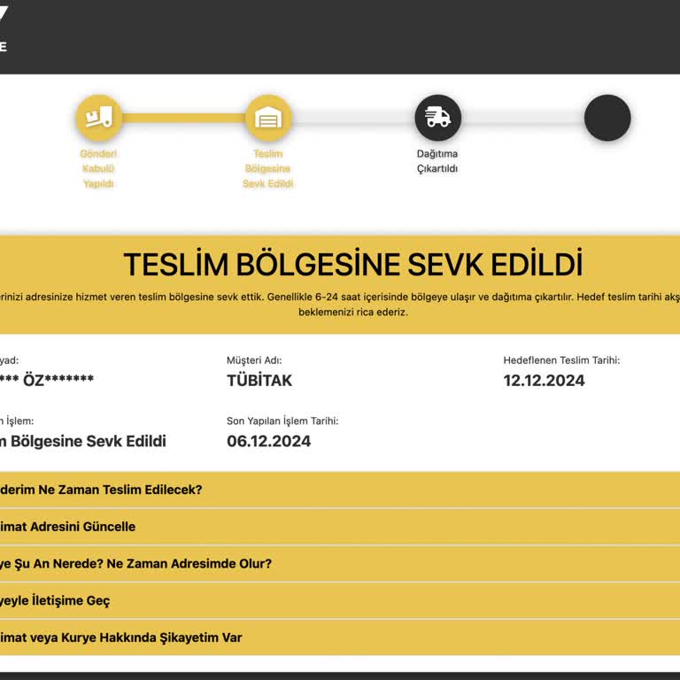 AGT Kurye'nin Teslimat Krizi: 1 Aydır Bekleyen Mühür