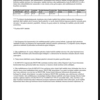 Yanıltıcı Paket Taahhütleri Ve İptal Sorunları