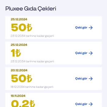 Bakiye Yükleme Ve Gıda Çeki Sorunu