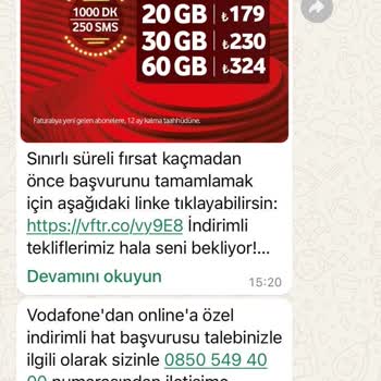 Vodafone'a Geçişte Teknik Sorunlar Ve Yanıltıcı Fiyat Politikası