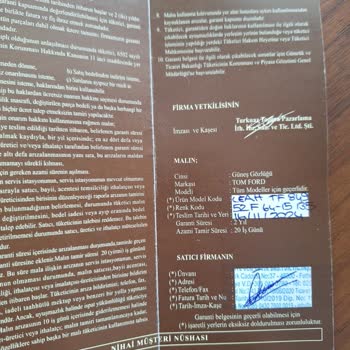 Kusurlu Gözlük Ve Yetersiz Müşteri Hizmeti Deneyimi