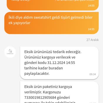 Trendyol'da Eksik Ürün Ve Sorumsuz Satıcılar