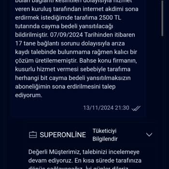 Sürekli Kesinti Ve Yanıltıcı Modem İadesi Süreci