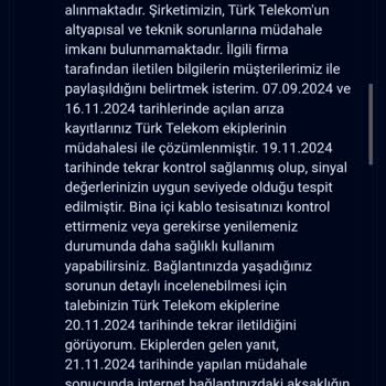 Sürekli Kesinti Ve Yanıltıcı Modem İadesi Süreci