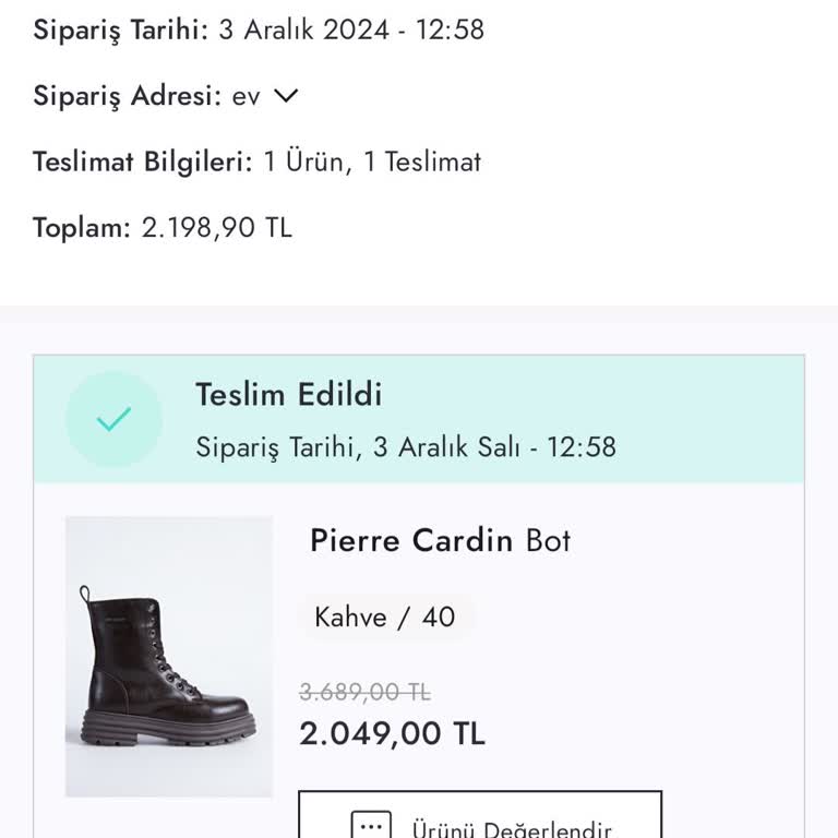 Boyner Now'dan Aldığım Botun Kalitesizliği