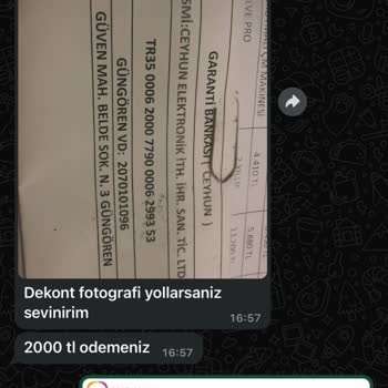 Buzdolabı Servisinde Hayal Kırıklığı