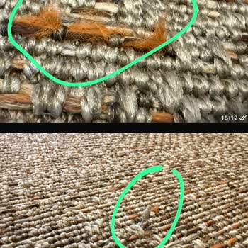 Nun Dekoratif Halı Yanlış Renk Ve Kusurlu Ürün Teslimatı