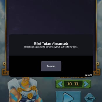 Milli Piyango Online Kazı Kazan Oyunlarında Hesap Sorunu