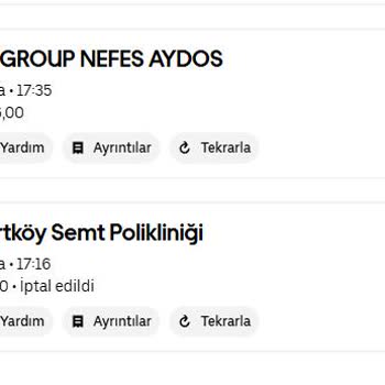 Uber'den Fazla Çekilen Ücret İadesi Sorunu