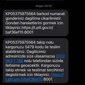 PTT Kargo Teslimatında Bilgilendirme Eksikliği Ve Mağduriyet