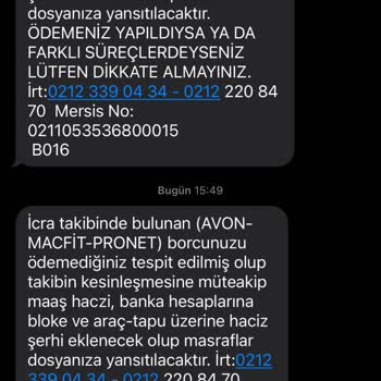 Haksız İcra Takibi: Avon Kozmetik'ten Yanlış Borçlandırma