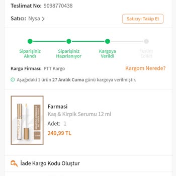 Trendyol Kargolarım Zamanında Teslim Edilmedi!