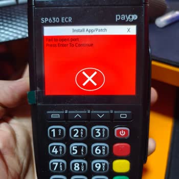 Paygo SP630 ECR Modelinin Güncelleme Sorunu İş Akışını Aksatıyor