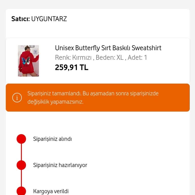 Vodafone Ve Hepsijet Arasında Kaybolan Ürün