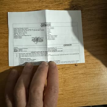 Omron Nebülizatör Cihazı İçin Çözüm Bekleyen Müşteri Mağduriyeti