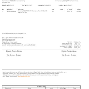 Samsung TV Ekran Sorunu: Müşteri Mağduriyeti