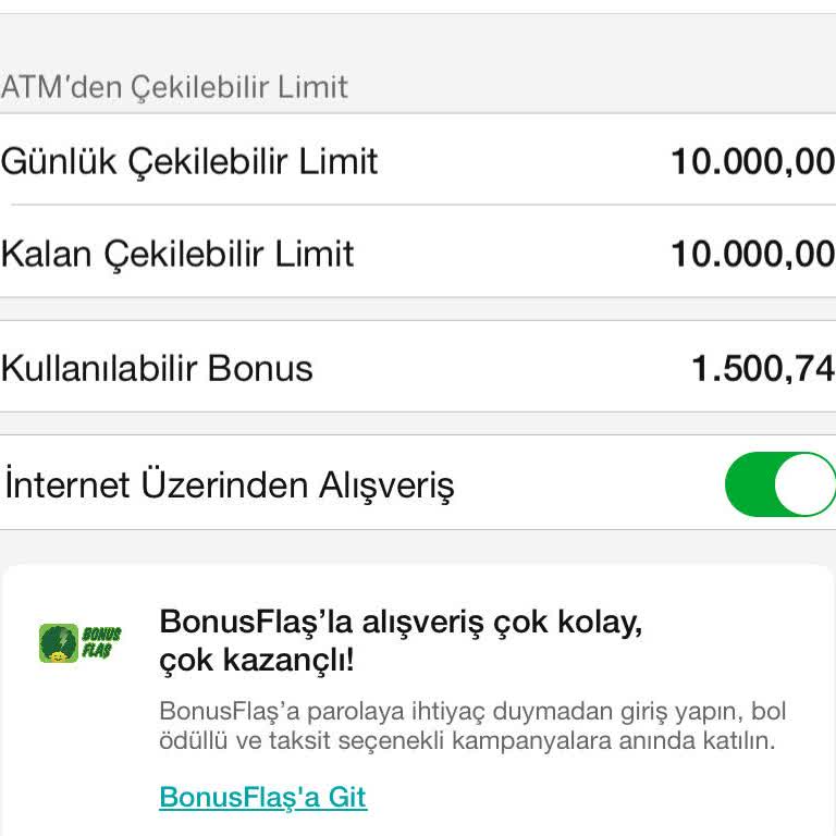 Bonus Puanlarımı Kullanamama Sorunu