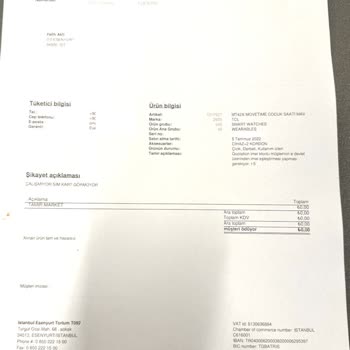 TCL Çocuk Saatinde IMEI Kaydı Sorunu