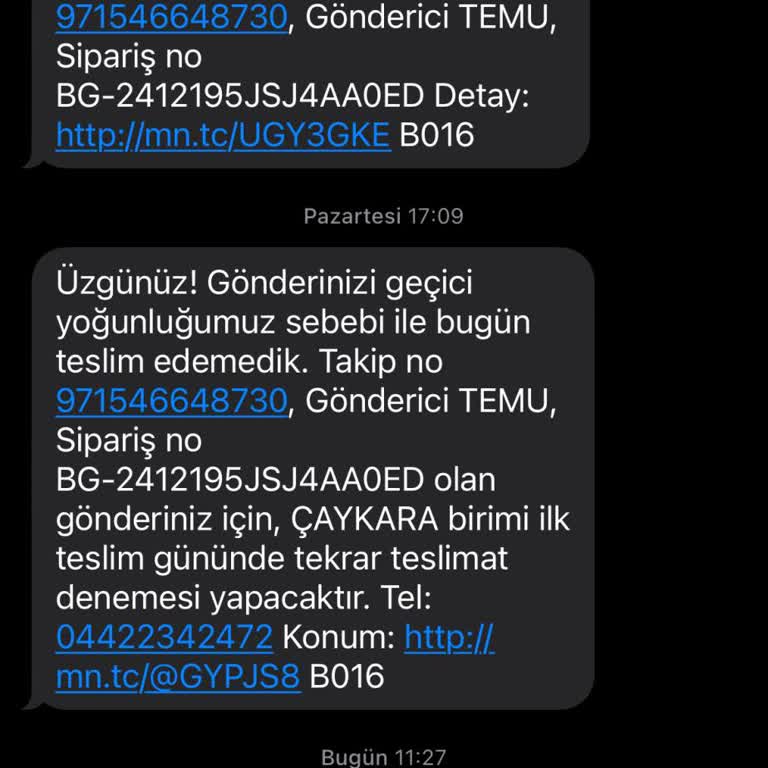 MNG Çaykara Şubesi'nin Sürekli Teslimat Sorunları