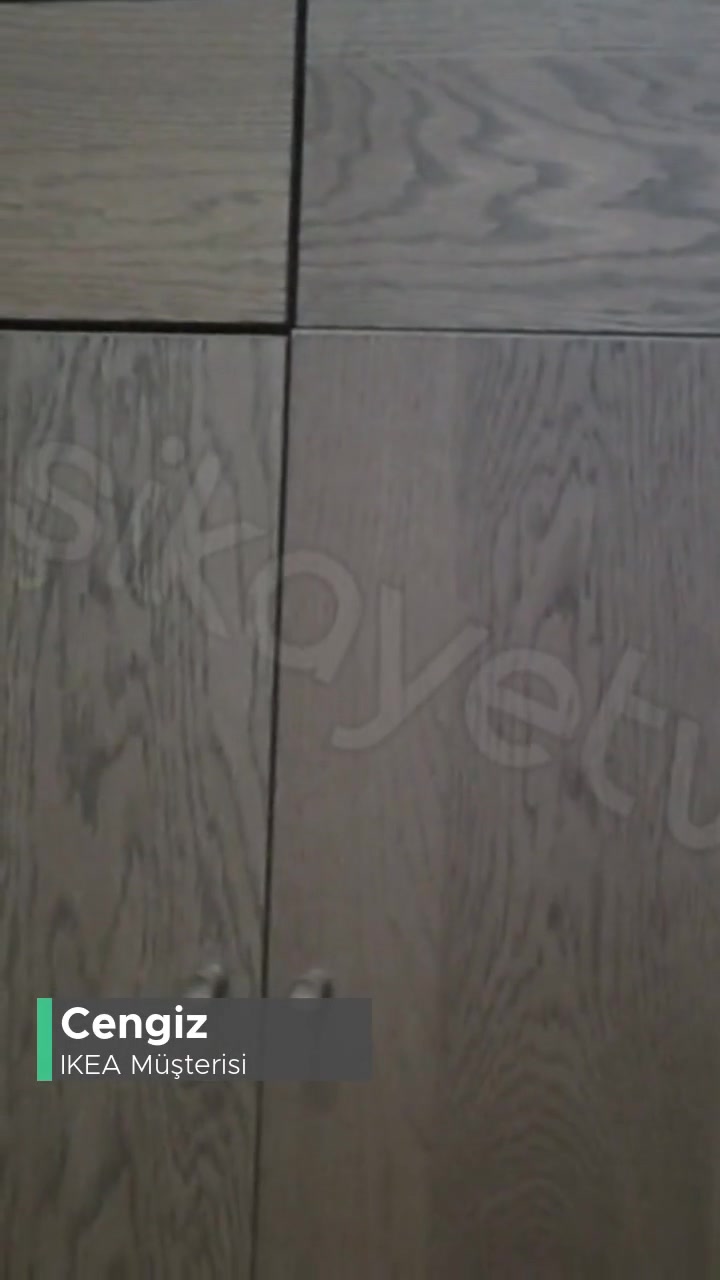 IKEA'dan Alınan Dolapta Renk Uyumsuzluğu videonun kapak resmi