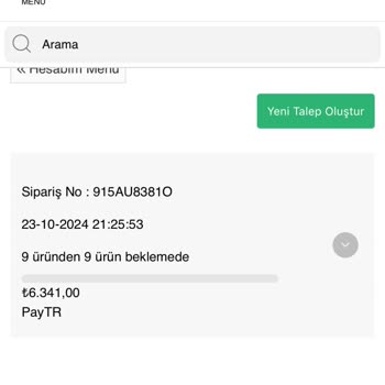 Özsarıçam'dan Alışverişte Eksik Ürün Ve İade Sorunu