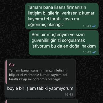 Lisans Bilgileri Ve Güvenilirlik Sorunu