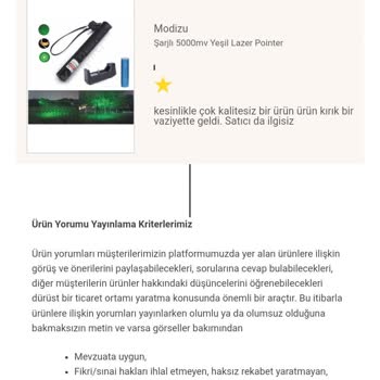 Trendyol'dan Aldığım Kırık Ürünler Ve İlgisizlik