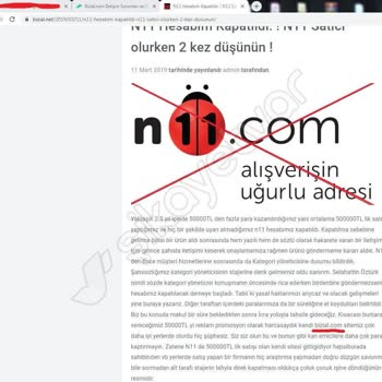 N11'den Aldığım SSD'ler Arızalı Çıktı, Firma İletişim Kurmuyor