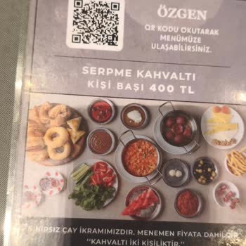 Güncellenmeyen Menü Fiyatları Ve Eksik Kahvaltı İçeriği