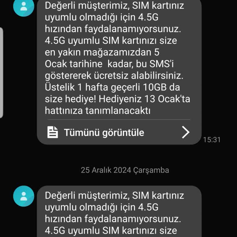 Vodafone Bayisinde Haksız Ücret Talebi