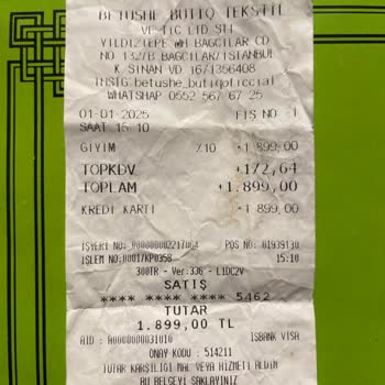 Yıkama Sonrası Büyük Gelen Kıyafet Ve Yetersiz Müşteri Hizmeti