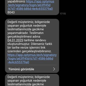 17 Gündür Bekleyen Hat Teslimatı Ve İletişimsizlik