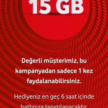 Vodafone Kampanyasında Geciken İnternet Paketi