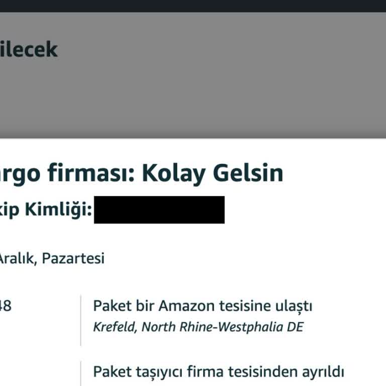 Kargoda Bekleyen Sipariş Mağduriyeti