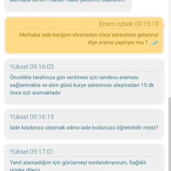 Horoz Lojistik İle İade Sorunu
