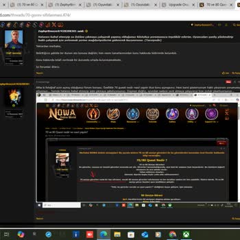 Nowa Online World'de Yanıltıcı Görev Sıfırlama Politikası Ve Oyuncu Susturma!