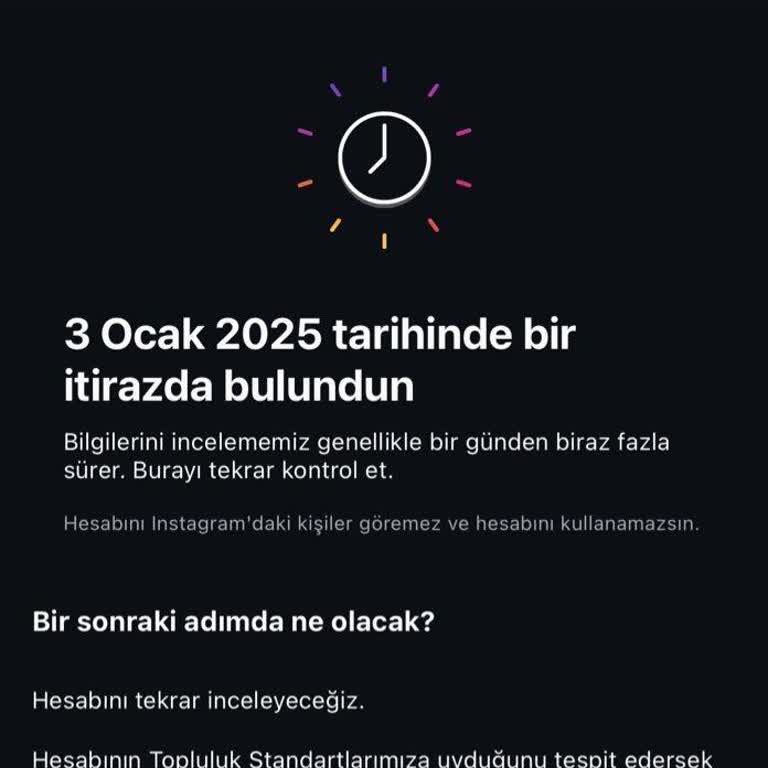Instagram Haksız Hesap Askıya Alınması!